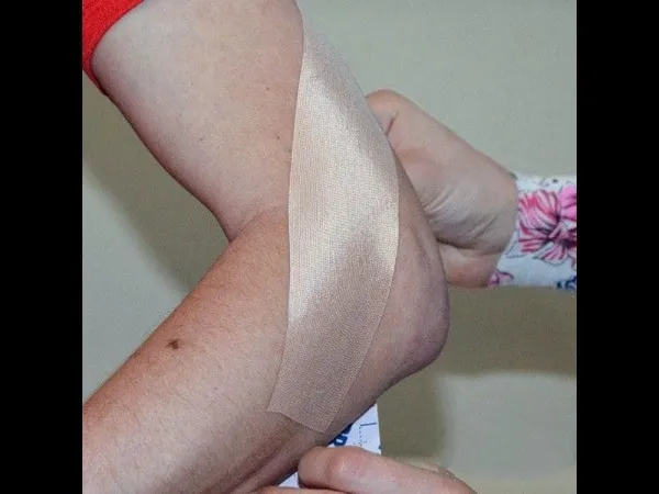 Кинезио тейп BBalance шелковый Silk, 5см*5м бежевый