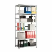 Стеллаж металлический с 6 полками MS 200/100х30/6