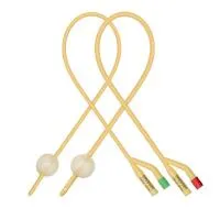 Катетер Фолея 2-ход латекс с силиконовым покрытием 40см "Медерен"