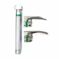 Ларингоскоп волоконно-оптический для экстренной медицины МЕДПЛАНТ ЛЭМ-02/ВО неонатальный, 2 клинка, артикул 869