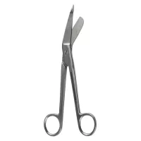 Ножницы для разрезания повязок с пуговкой 180мм Surgicon JO-21-122 (Н-14s)