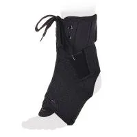 Бандаж на голеностопный сустав на шнуровке Экотен AS-ST/M с ребрами жесткости 