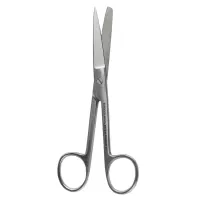 Ножницы с одним острым концом прямые 165 мм Surgicon н-6-1 J-22-014