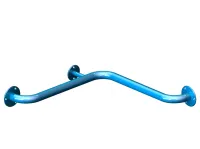 Поручень для инвалидов ПУ-02.03.500.500.90 угловой (внутренний угол)