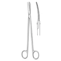 Ножницы тупоконечные вертикально-изогнутые 250 мм Hilbro 10.0509.01