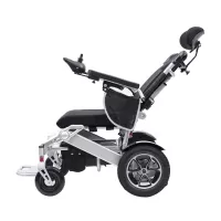 Кресло-коляска с электроприводом MET COMPACT PLUS, артикул 20699, ширина сиденья 45 см, колеса пневматические