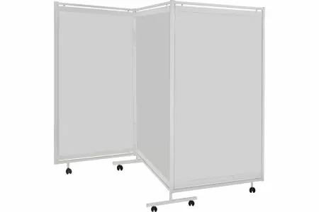 Ширма медицинская Техсервис М171-01/3, на колесах, трехсекционная