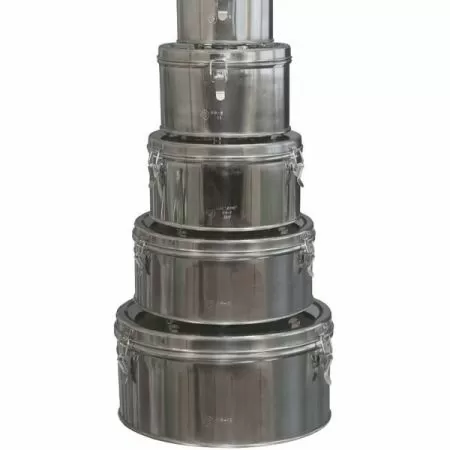 Коробка стерилизационная ДЗМО КФ-12