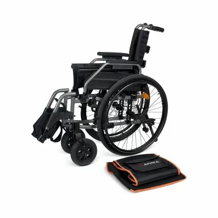 Кресло-коляска для инвалидов Армед 4000-1 с регулировкой высоты сиденья и подлокотников, быстросъемными колесами и антиопрокидывателями