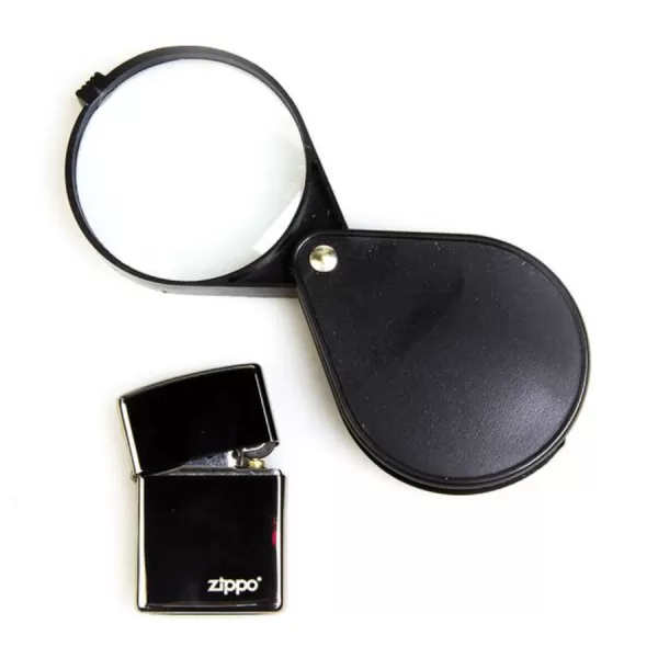 Лупа VEBER 1015, 5х-кратное увеличение, диаметр 60 мм