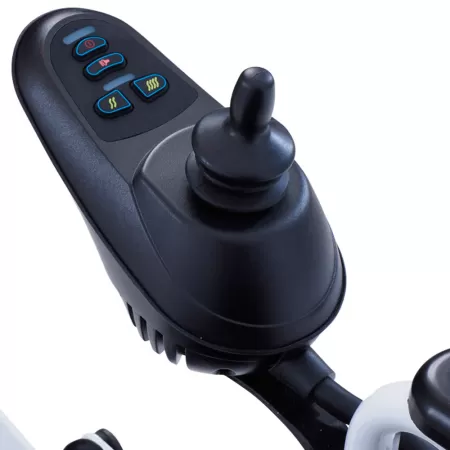 Кресло-коляска с электроприводом MET COMFORT 85 складная, с регулировкой угла наклона спинки и подножек