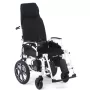 Кресло-коляска с электроприводом MET COMFORT 85 складная, с регулировкой угла наклона спинки и подножек