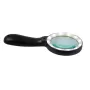 Лупа опорная Solar Lamp 10-кратная с подсветкой, диаметр 90 мм