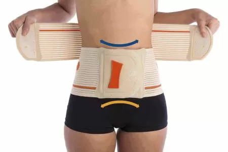 Корсет пояснично-крестцовый Orliman EV-200, высота 26 см, 4 ребра жесткости