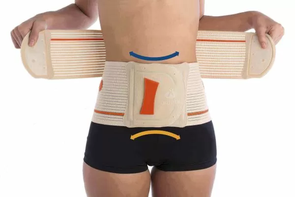 Корсет пояснично-крестцовый Orliman EV-200, высота 26 см, 4 ребра жесткости