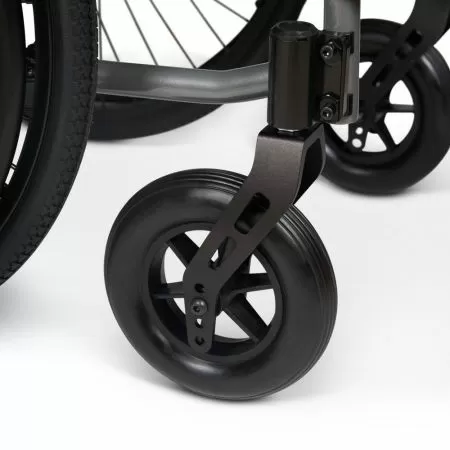 Кресло-коляска для инвалидов Армед 5000 ширина сидения 43см с регулировкой высоты сиденья и подлокотников, быстросъемными колесами и антиопрокидывателями