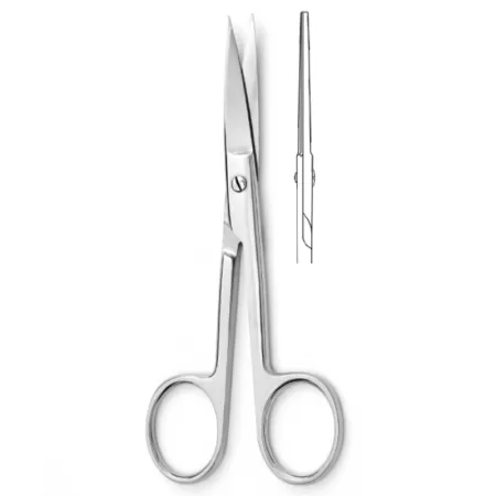 Ножницы с двумя острыми концами прямые Hilbro