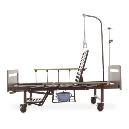 Кровать механическая MED-MOS YG-6 ЛДСП венге с туалетом