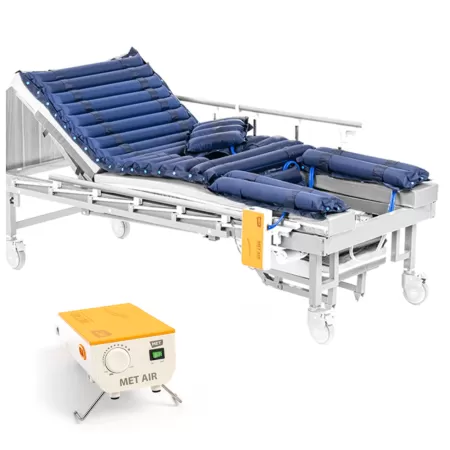 Матрас противопролежневый трубчатый MET AIR WC-200 с отверстием для туалета и секцией для кардиокресла