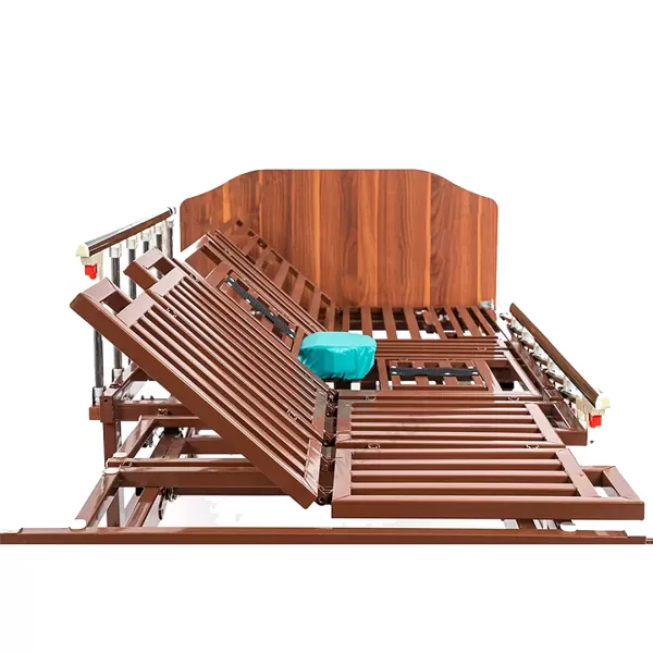 Кровать электрическая MET REVEL NEW, артикул 17091, с туалетом, матрасом, функциии кардиокресла и переворота, розетка USB, нагрузка до 200кг