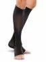 Гольфы компрессионные Ergoforma 322 мужские 2 класс компрессии с закрытым носком плотные черные 