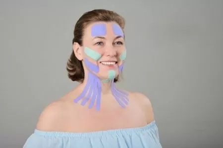 Кинезио тейп для лица BBalance BBTape 2,5см*5м (Face Pack) белый (2 рулона)