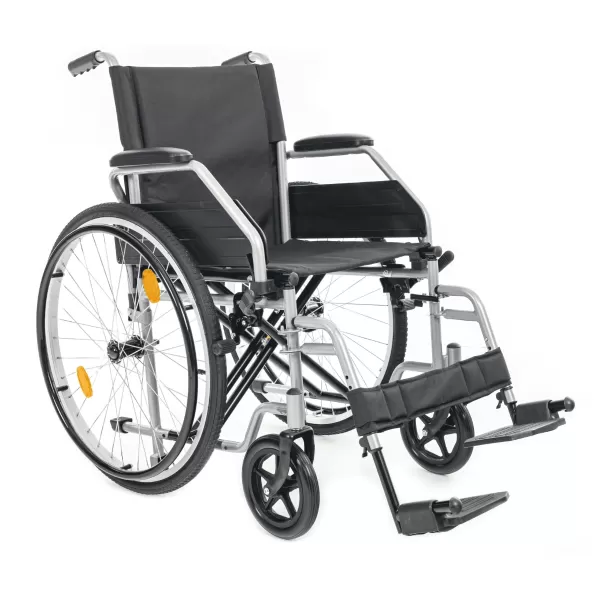 Кресло-коляска МЕТ TRANSIT 350 с транзитными колесами, колеса пневматические