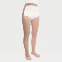 Моночулок IDEALISTA ID-330 2 класс компрессии с открытым носком цвет карамель 