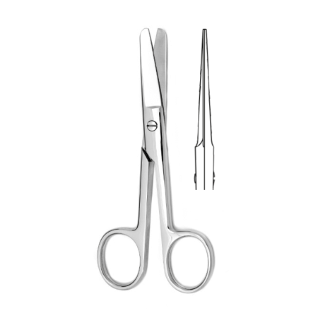 Ножницы тупоконечные прямые детские 125 мм Hilbro 10.0016.12